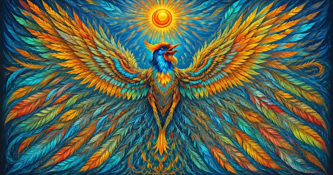 De Chinese Fenix is een symbool van harmonie, innerlijke ontwikkeling, evenwicht en het ontvouwen van onze ware natuur. De Fenghuang is onsterfelijk en beweegt mee met de natuurlijke cycli van het leven. Zij vertegenwoordigt de mogelijkheid om te groeien, te verfijnen en steeds opnieuw in overeenstemming te komen met wie we werkelijk zijn. De fenix verschijnt als er vrede is in ons hart. Dat maakt de feniks tot een krachtig beeld voor het pad van Qi Gong.